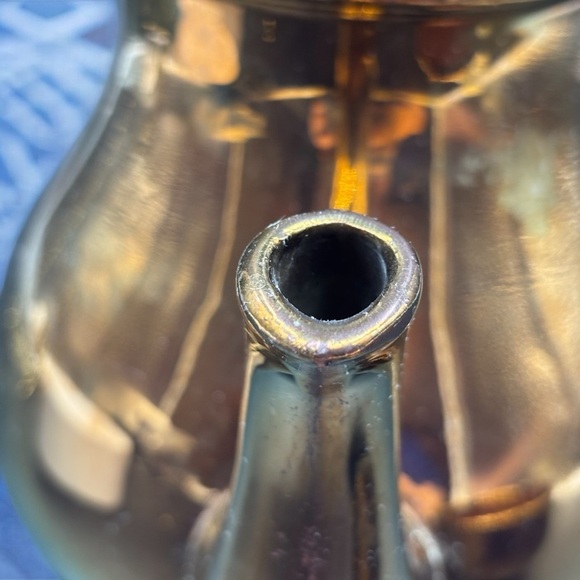 G&S Ltd. Gibson and Sons Burslem.Copper Toned Lustreware. Vintage Ceramic Teapot - Picture 8 of 10